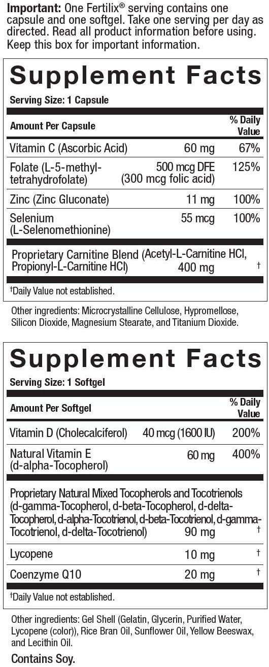 FERTILIX PLUS 3 MONTHS SUPPLY